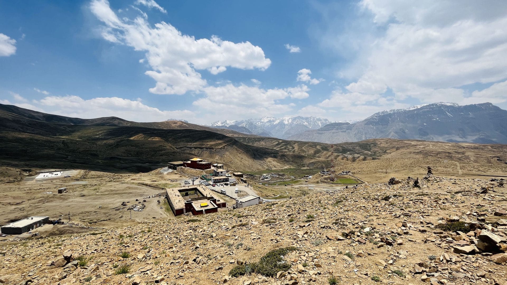 Bird Eye View of Komic Village