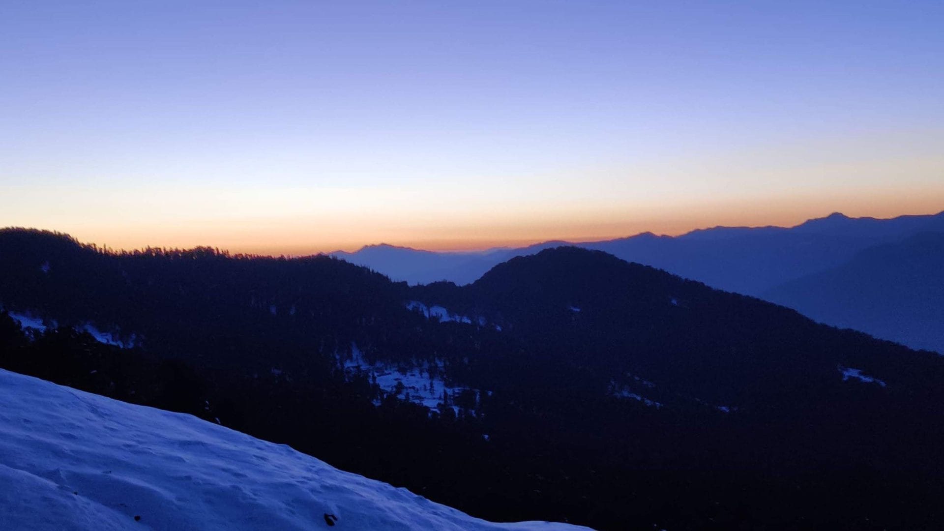 Blue Hour in Tungnath