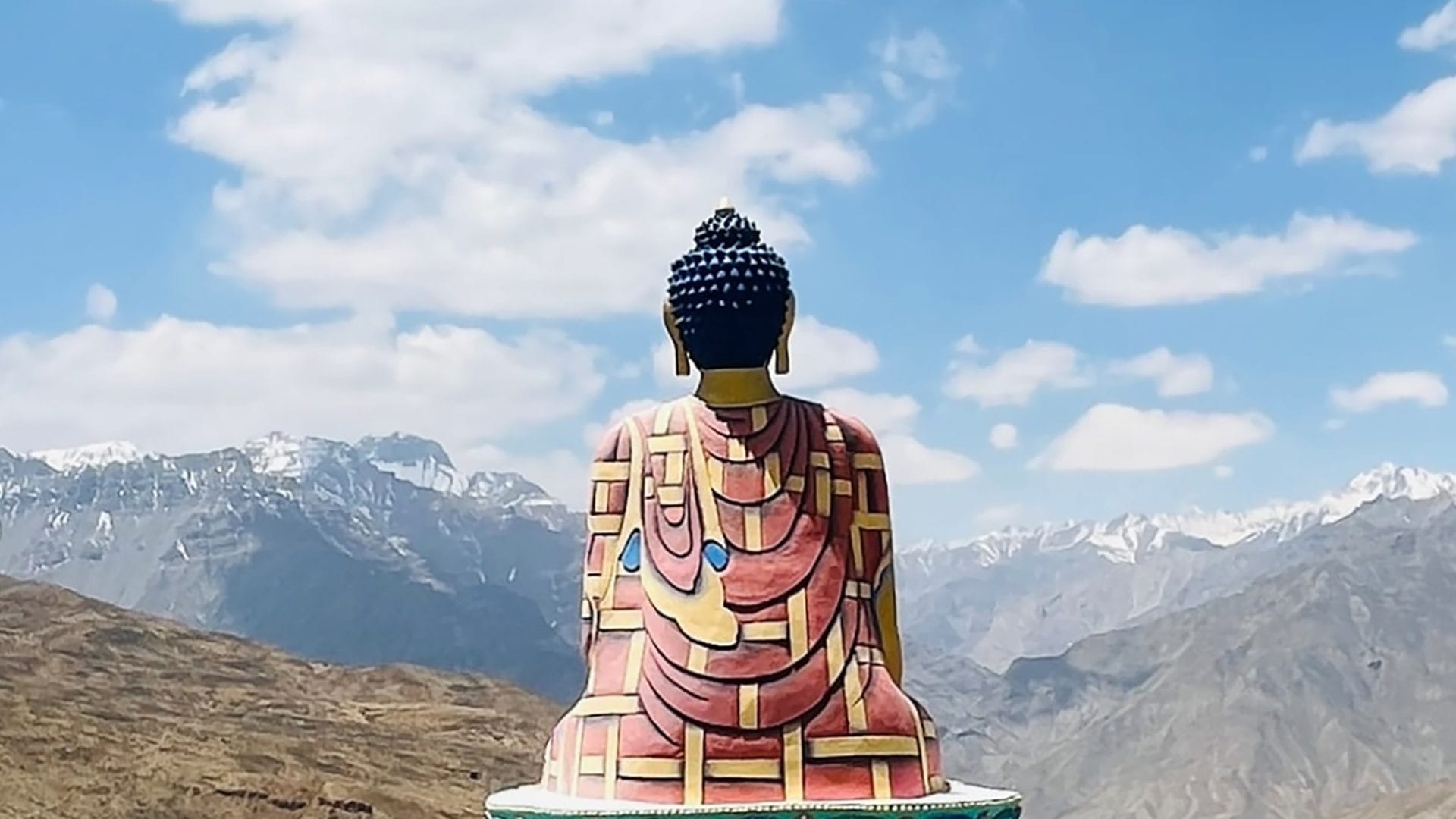 Buddha Statue in Langza (1)