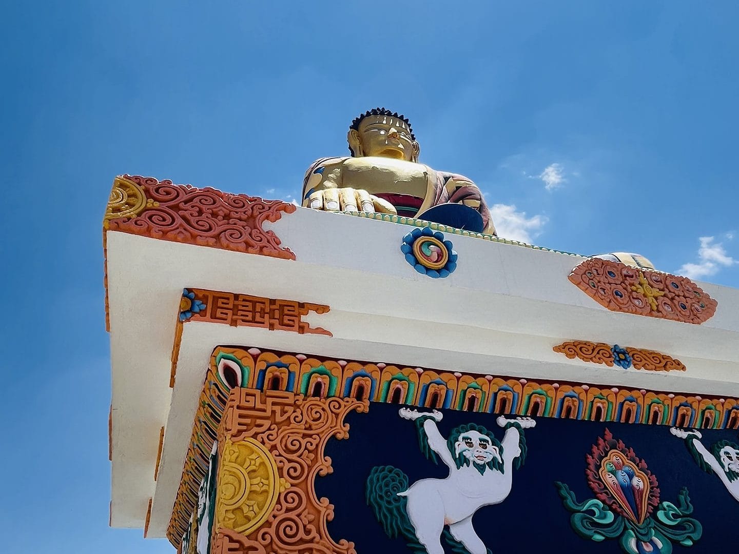 Buddha Statue in Langza - Bottom