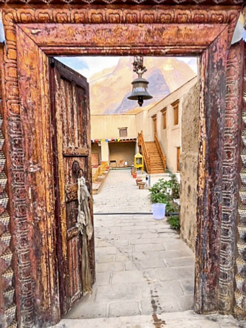 Gate of Old Tabo Monastery