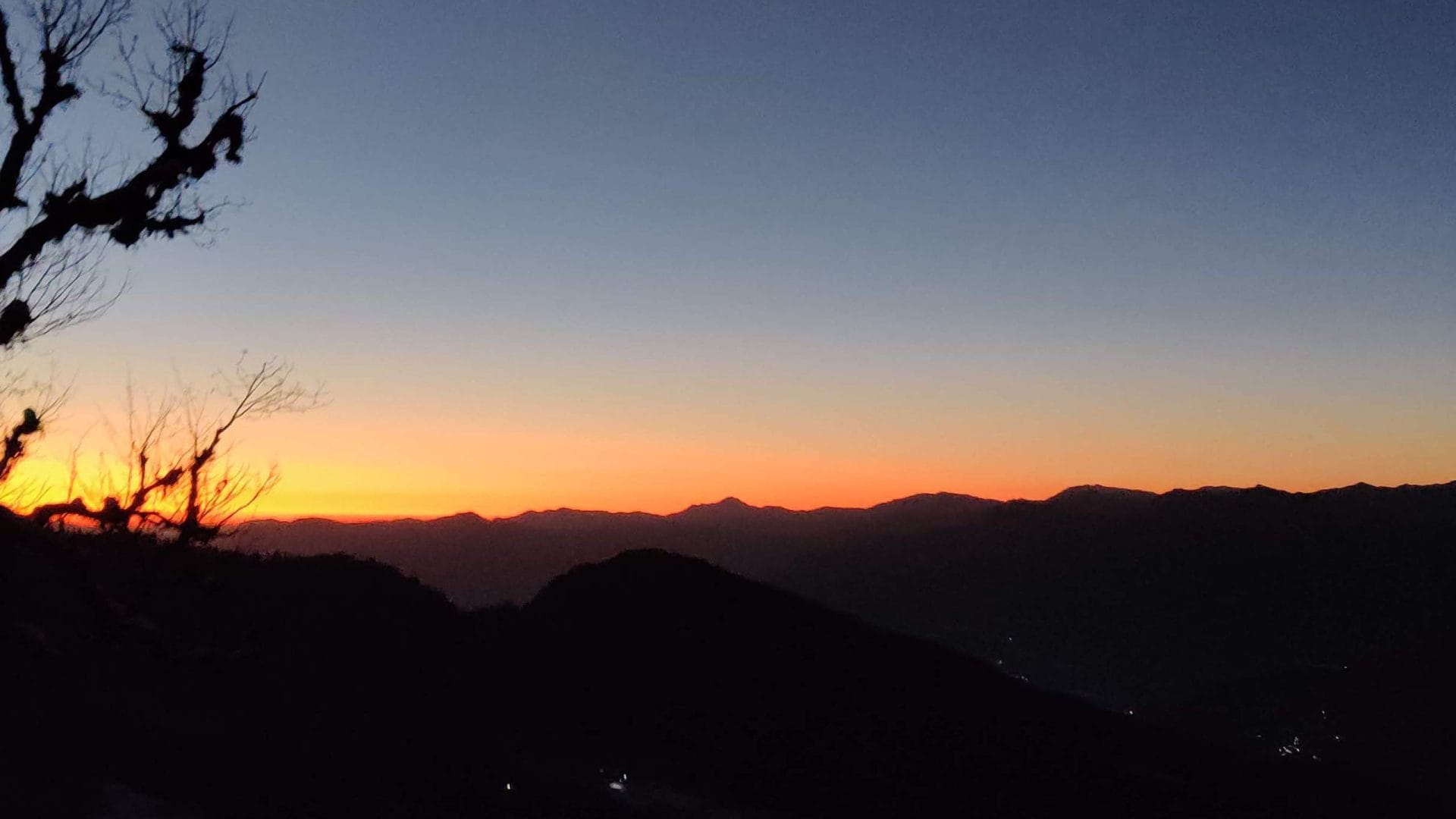 Sunset in Chopta