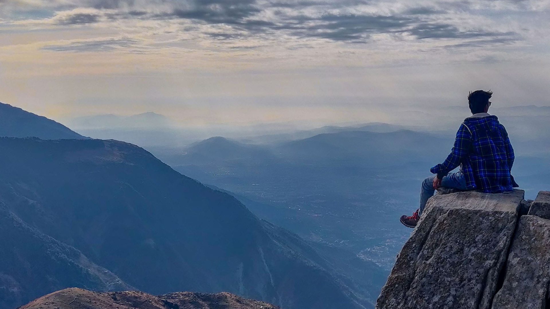 View of Dharamshala from Triund Summit (1)